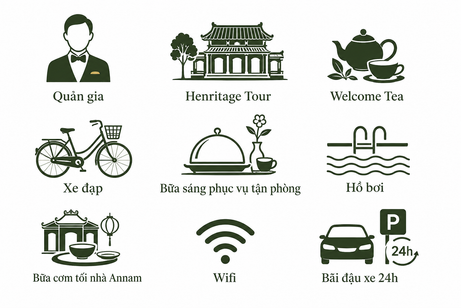 Đặc Quyền Lưu Trú tại Annam Retreat